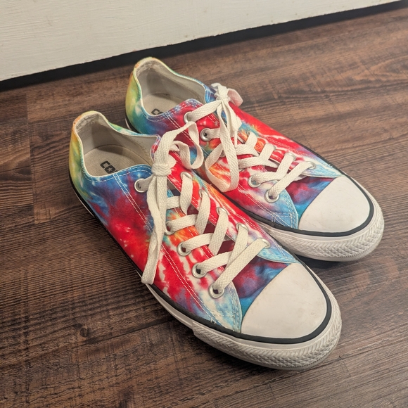 Converse Shoes - Converse Multicolor Tie-Dye Sneakers